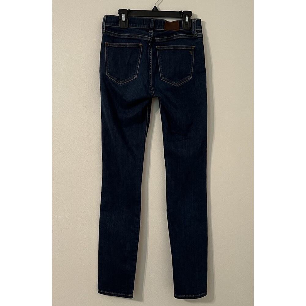 Madewell Women’s Jeans Size 25 Alley Straight Fit 26x29.5 stretch Dark Wash - Picture 6 of 11